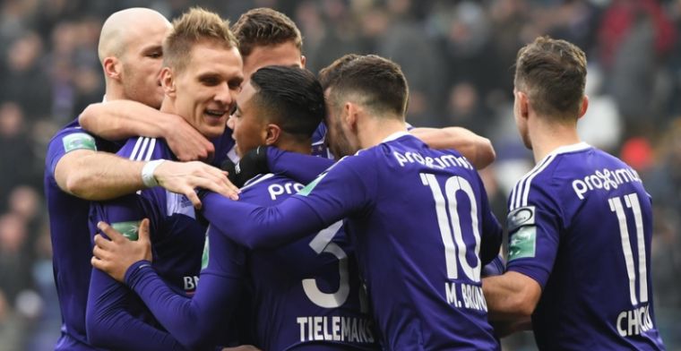 Anderlecht legt de druk bij Club Brugge na winst in aangename topper