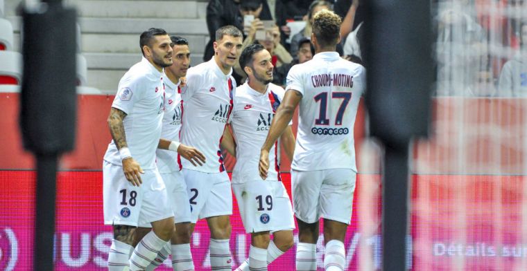 PSG loopt in slotfase weg bij Nice na bliksemoptreden Mbappé en assist van Meunier