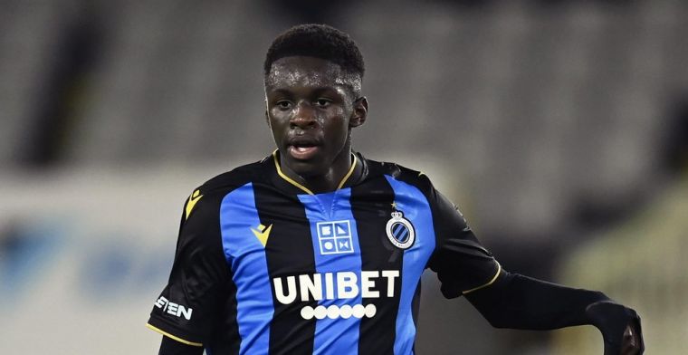 'AC Milan volgt toptalent Mbamba, maar Club Brugge wil niet verkopen'