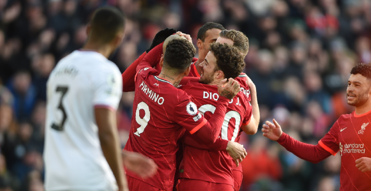 Liverpool neemt de tweede plaats over na probleemloze zege
