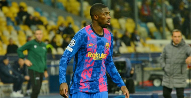 'Barça dreigt contractrebel Dembélé op tribune te zetten: spoedberaad met Xavi'